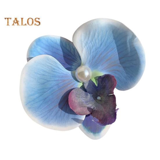 Женская заколка для волос 3D Цветочный декор с сильным захватом Шпилька для волос для фотосессии Цветочная укладка Шпилька для волос Аксессуары для волос