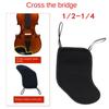 Cushion Violin Shoulder Rest Pad Cotton Fiddle Soft Cotton Cover  1/8 1/4 1/2 3/4 /4/4 Fiddle