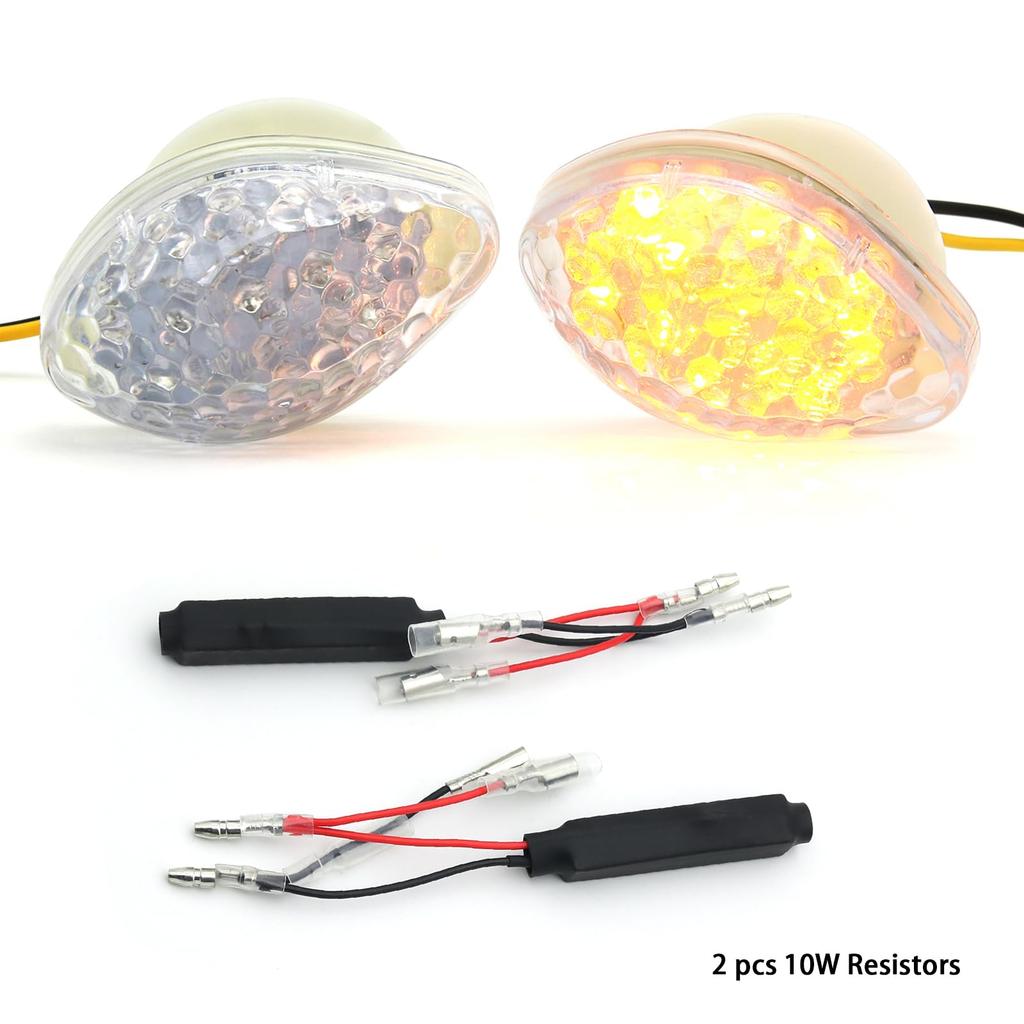 MFC PRO Universal LED Motorcycle Turn Signal Steering Signal Flash Light for Honda CBR600RR
