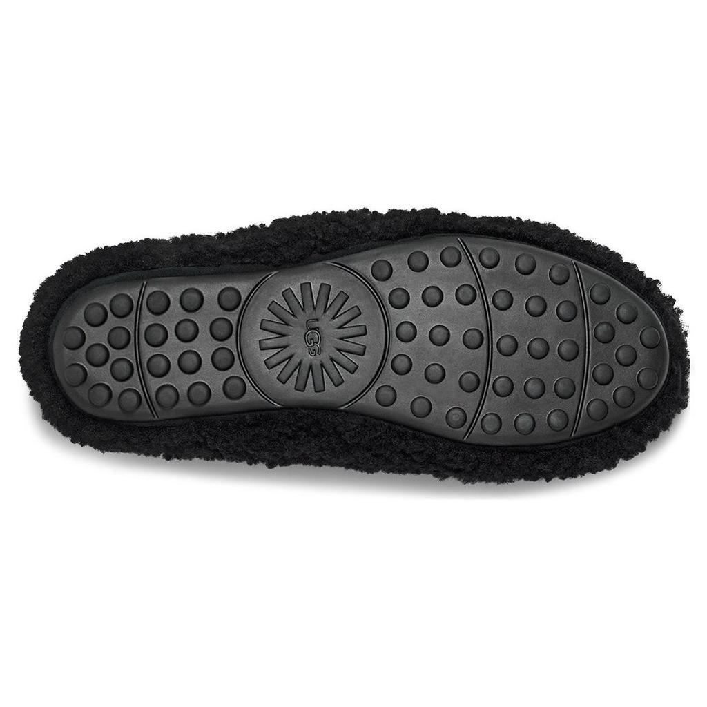 UGG Туфли-лодочки из овчины, удобные, универсальные, повседневные, женские, черные 1153515-BLK