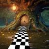 VIKAMA Fairyland Runner Carpet - Black and White Checkered Outdoor Wedding Birthday Party Decorative Carpet