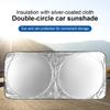 Universal UV Protection Shield Front Rear Car Window Car SunShade Anti Snow Ice Sunshade Sun Shade Visor Windshield