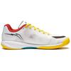 Коллекция Li Ning для настольного тенниса Устойчивые к истиранию Дышащие Поддерживающие Низкие Кроссовки для настольного тенниса Унисекс Белый Желтый APPU003-4