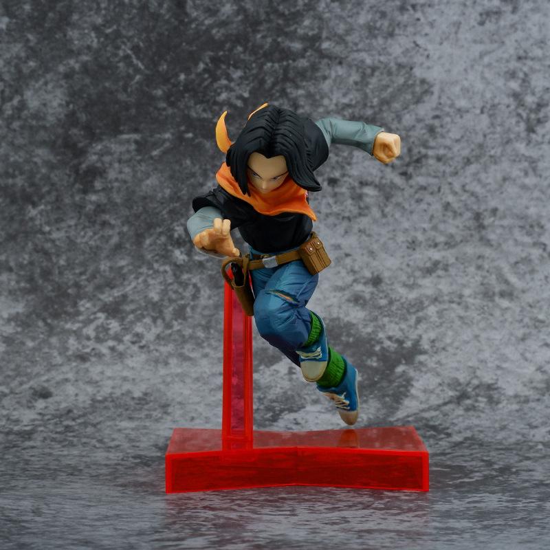 Аниме Dragon Ball Z Андроид 17 Лазурит Андроид 18 Лазурит ПВХ фигурка действия Статуя для битвы Коллекционная модель Игрушки для детей Кукла Подарки