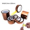 1pcs Width 3-200mm Heat BGA Thermal Insulation Polyimide Insulating High Temperature Adhesive Tape 3D Printing Board Protect