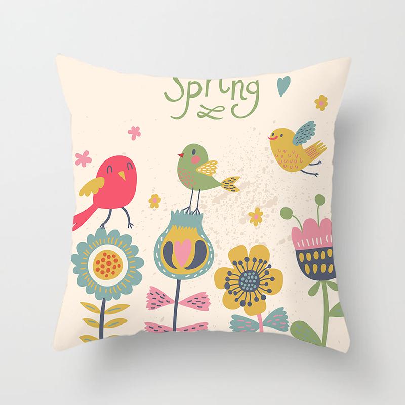 Квадратная наволочка «Дерево любви» для автомобиля, дивана, офисного кресла, наволочка, простые украшения для домашнего декора