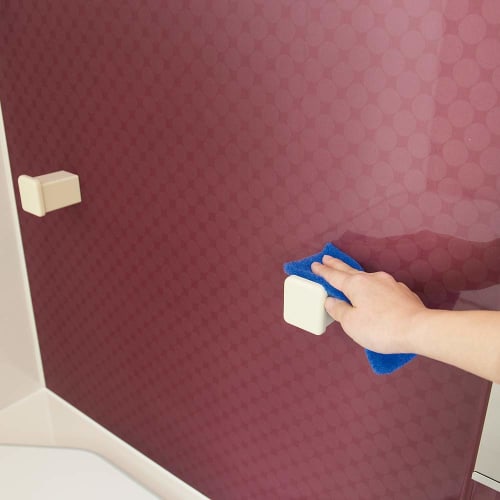 Azuma Чистящее средство для ванной, Полировальная ткань для пластика Azumagic для ванной комнаты SP, Прибл.. 7 x 15 см, Запасная салфетка для полировки пластика для ванной Azumagic, SP500