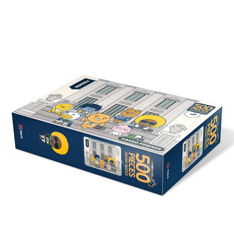 Пазл из 500 деталей - Kakao Friends University, популярная корейская головоломка