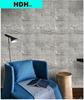 Grey Brick Peel and Stick Wallpaper Self-Adhesive Faux Brick Wall Paper Removable Grey Brick Wallpaper Brick Contact Paper Film
