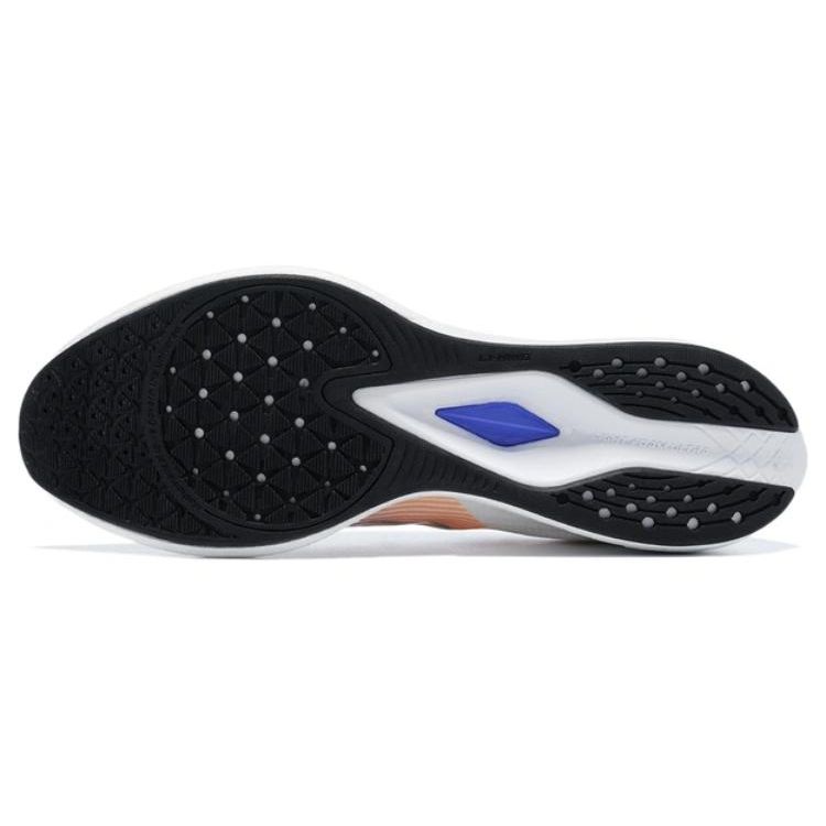 Li Ning Red Rabbit 6 Pro Comfortable Versatile Fabric TPU Shock Absorbing Wear Resistant Low Top Running Shoes Men Sneaker White ARMT043-1