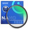 NEEWER 55mm UV Lens Filter Ultra Low Reflection HD High Transmittance Resistant Thin Aluminum Frame Proof Multi-layer Coating/Optical Glass/Ultra