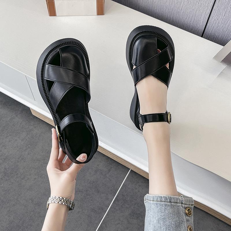 Женские летние свадебные босоножки на толстом каблуке