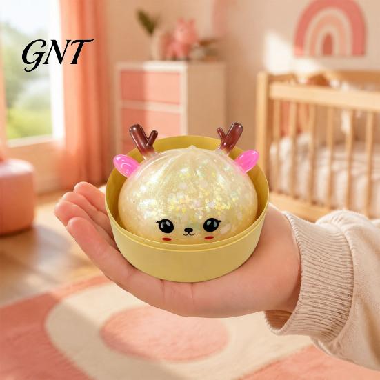 Stress Reducing Gadgets Soft Squeeze Toy for Relief, Anxiety Sensory Fidget Balls Play Adults Kids, Hand Exercise Tool Kneading And Stretching