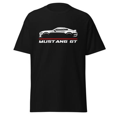 Премиум футболка для Ford Mustang GT 2021 Подарок на день рождения автолюбителю