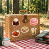 50Pcs/Set 3D Delicious Food . Afternoon Tea Dessert Stickers DIY Fashion Waterproof Doodle Decals Stickers (2 Styles)