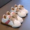 Детские кеды низкие спортивные туфли 2025 осень средние и маленькие дети девочки малыш маленькие белые туфли мягкая подошва мальчики тонкая основная пластина