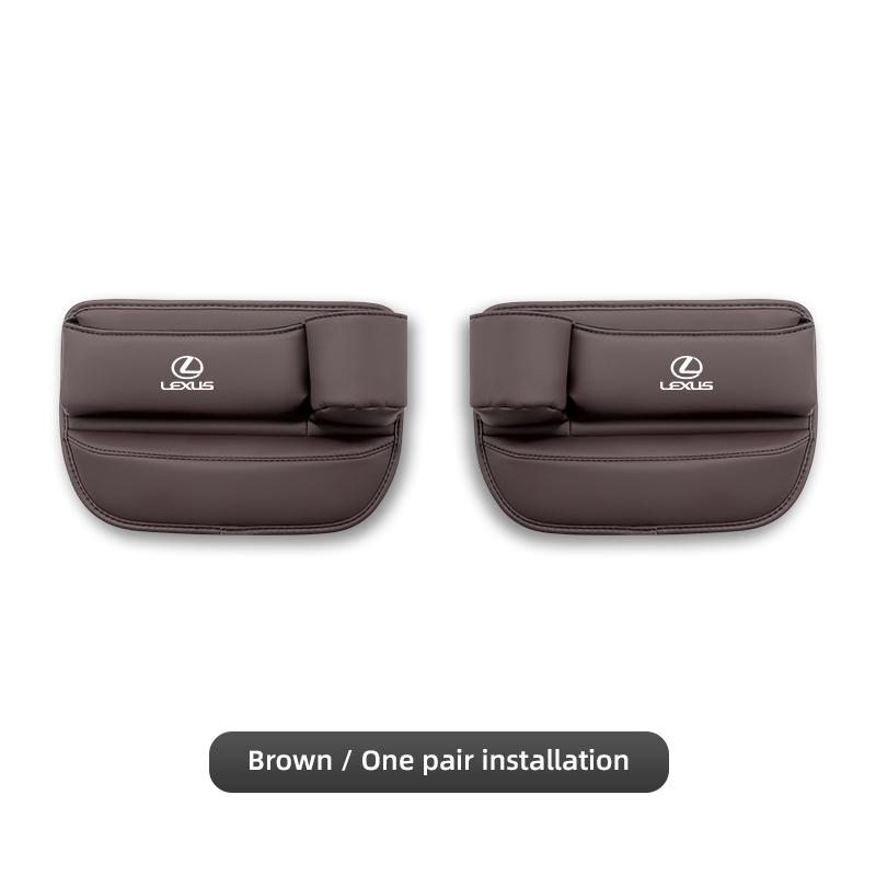 DJSZ3 Car Seat Gap Storage Box Seat Multifunction Gap Cup Holder For Lexus F SPORT ES RX NX LS UX LM LX GX LC RZ IS CT GS RC HS SC LXB