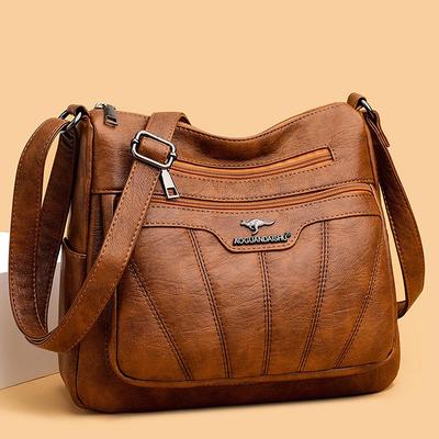 Женская сумка из мягкой кожи, брендовая дизайнерская женская сумка, кошельки, 2023, роскошная женская сумка через плечо, большая вместительная сумка через плечо, сумка