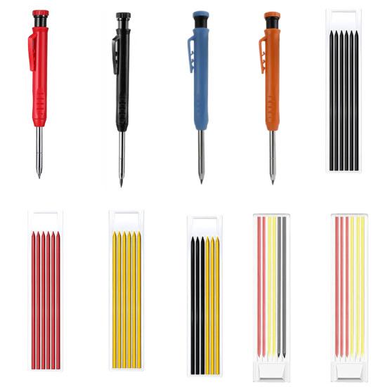 Профессиональный карандаш для деревообработки, хорошая точность, широко используемый эффективный плотник, сменный карандаш для карандашей, рабочие аксессуары