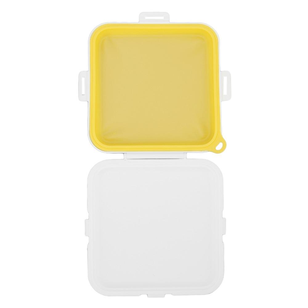 PP Silicone Material Lunch Container 3 Side Clips Food Snack Storage Sandwich Storage Box  For Work