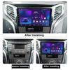 Android Carplay автомобильное радио для HYUNDAI I40 2012-2016 мультимедийный проигрыватель головное устройство стерео GPS навигация BT WIFI 4+64 ГБ