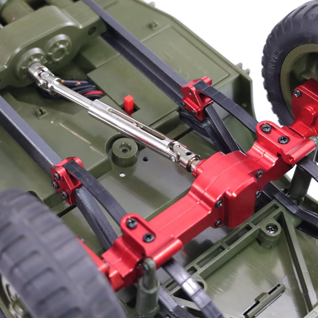 Для JJRC 1/10 C8815 C8835 Willis ретро военный джип военный грузовик RC автомобиль аксессуар Металлические модификации upgrade аксессуары