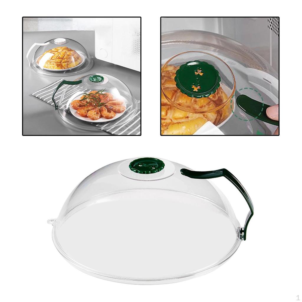 Крышка для сохранения свежести 10,23" с ручкой, для микроволновой печи, защита от брызг при нагреве, для дома
