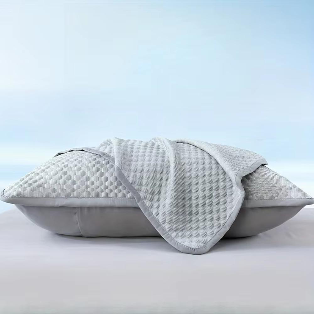 1-2 Pieces New Summer Cool Bean Pillowcase Air Conditioning Pillow Without Pillow 48x74cm for Warm Nights Summer Pillowcases