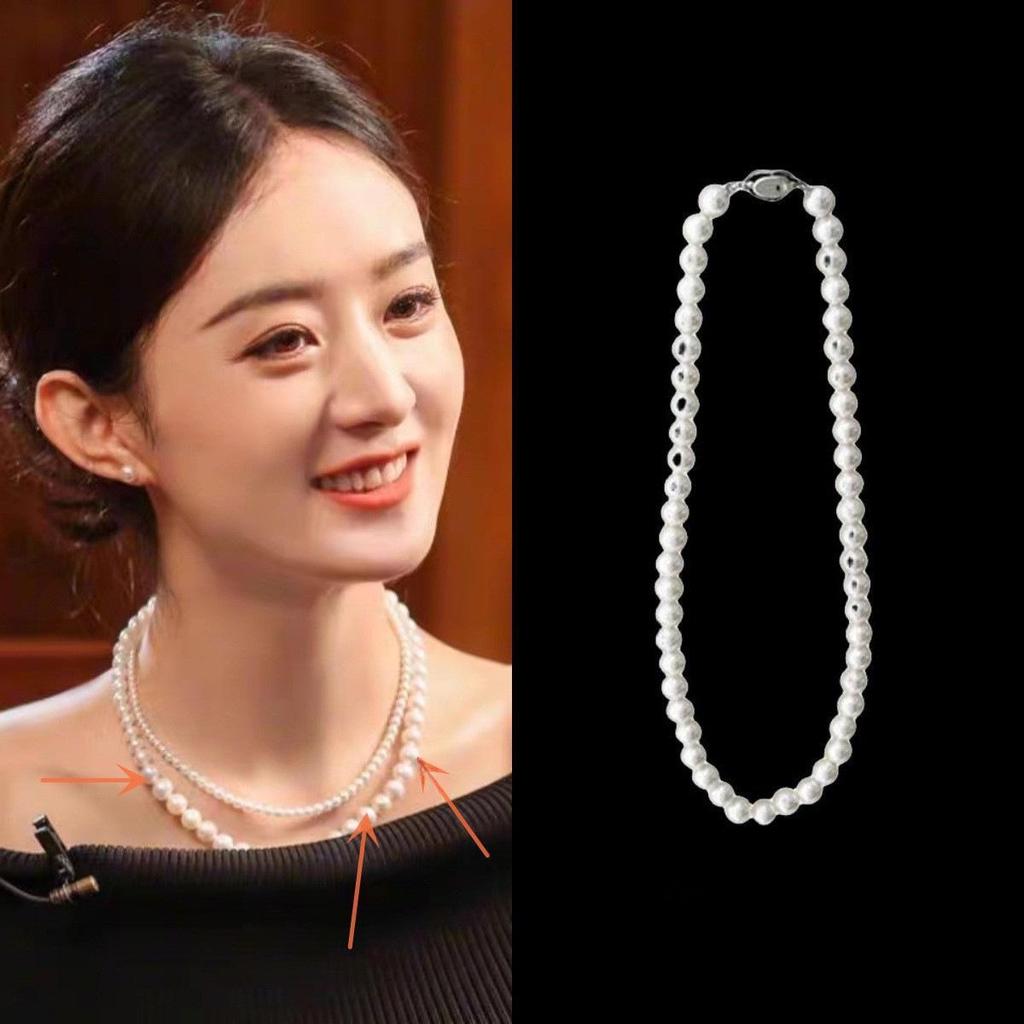 Женское французское жемчужное ожерелье: Элегантный, универсальный, роскошный дизайн