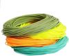 Шнур для нахлыста Maxcatch WF 100 футов Желтый, Оранжевый, Бирюзовый, Моховой