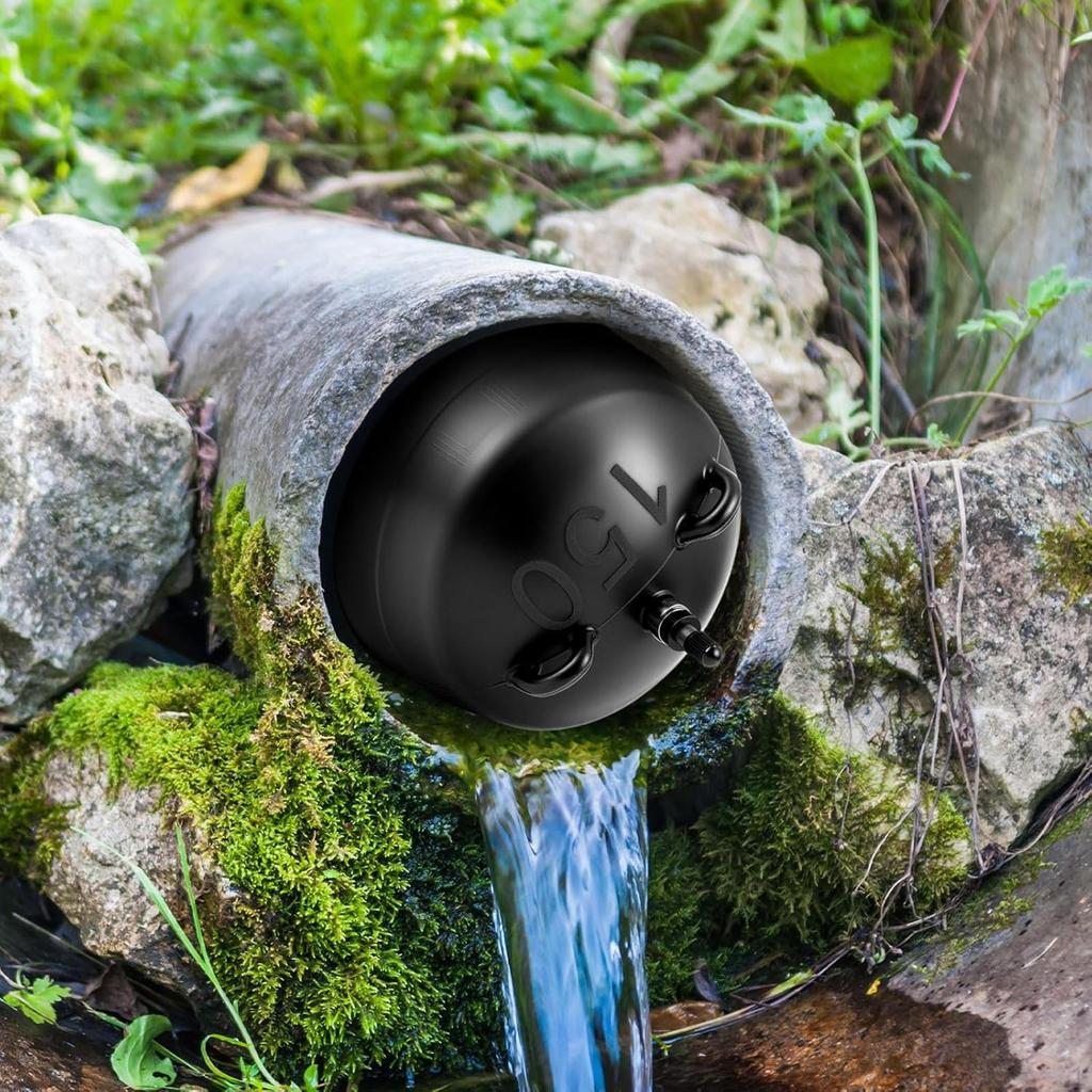 Надувная заглушка для труб, испытательный шар для сантехники, муниципальное обслуживание, резина, муниципальные трубы