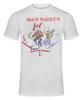 1984 Iron Maiden Canadian Slavery Tour White Double Side Tee Unisex T-Shirt
