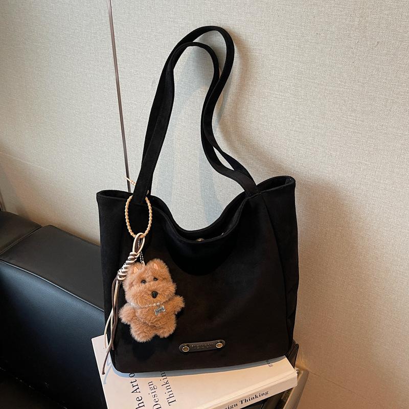 Вместительная сумка-ведро модный тренд повседневная текстурная сумка через плечо осень новая персонализированная женская сумка-тоут