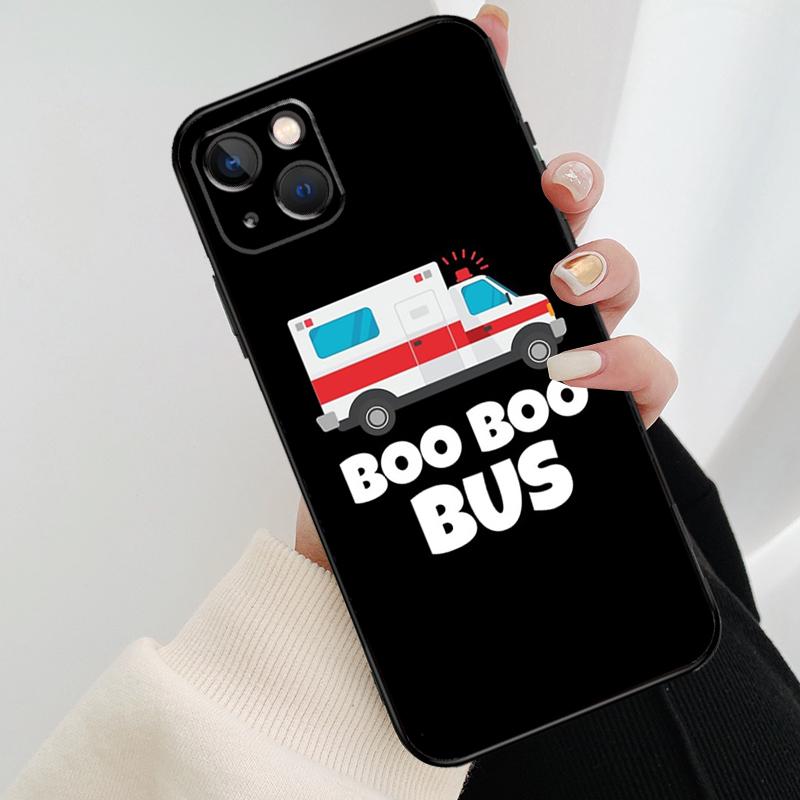 Чехол Wee Woo Ambulance для iPhone 17 Pro Max 14 13 12 11 15 16 Pro Max mini 16 15 Plus 16e 17 Air