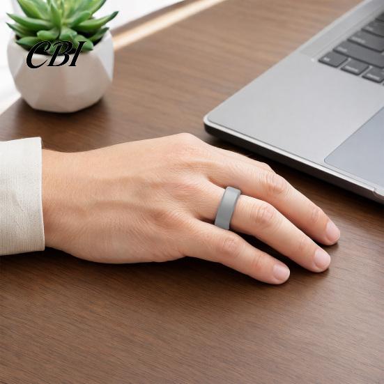 Ring Silicone Sleeve Case for Oura 5, Smart Protector, Soft Cover Anti-Scratch Cover, Protective Shield, Sizes 6-13