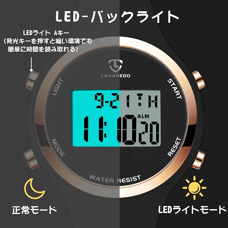 Часы женские наручные часы мужские цифровые часы унисекс детские часы спортивные часы многофункциональные будильник дата дисплей водонепроницаемые часы на открытом воздухе простые