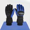 Зимние гоночные перчатки мужские плюс бархатные теплые противоскользящие водонепроницаемые износостойкие с сенсорным экраном защита от падений мотоциклетные для езды на мотоцикле
