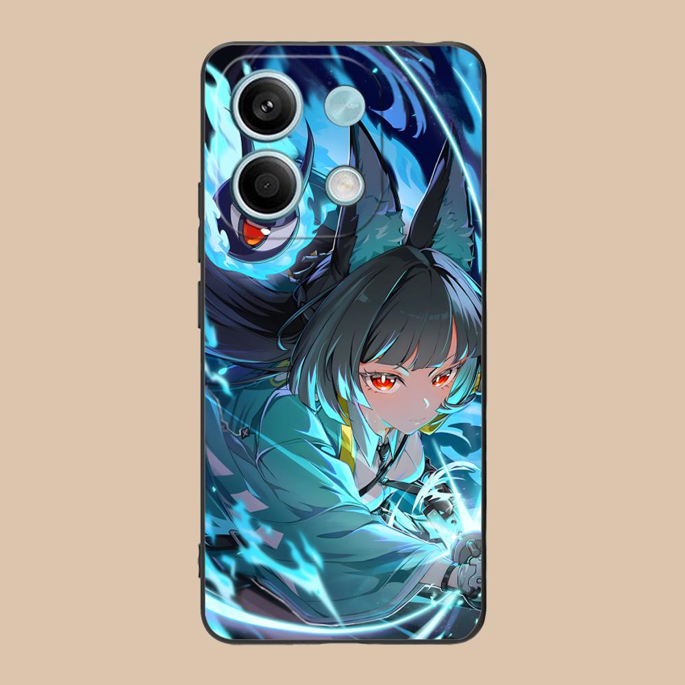 Чехол для телефона Zenless Zone Zero Hoshimi Miyabi для Xiaomi 15 14 13 12 Mi 11 T Ultra Lite Pro S X 5G Чехол с цветной печатью Роскошный