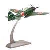 NUOTIE Mitsubishi A6M5C Type 52 Zero Fighter Diecast Metal Aircraft Model Kit JP World War II Vintage Fighter Airplane Model with Stand Adult Military