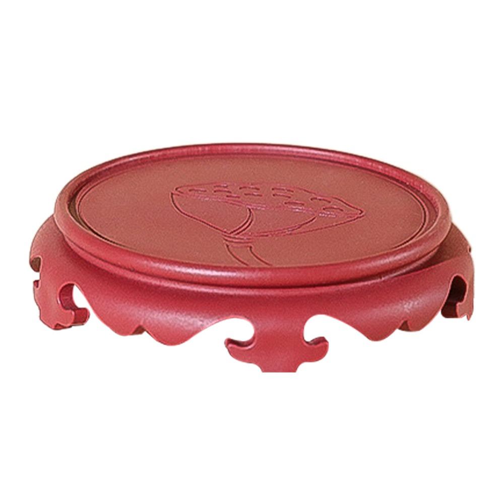 Однотонный поднос для цветочного горшка Круглая подставка для украшения аквариума Новая подставка для горшечного растения Дом