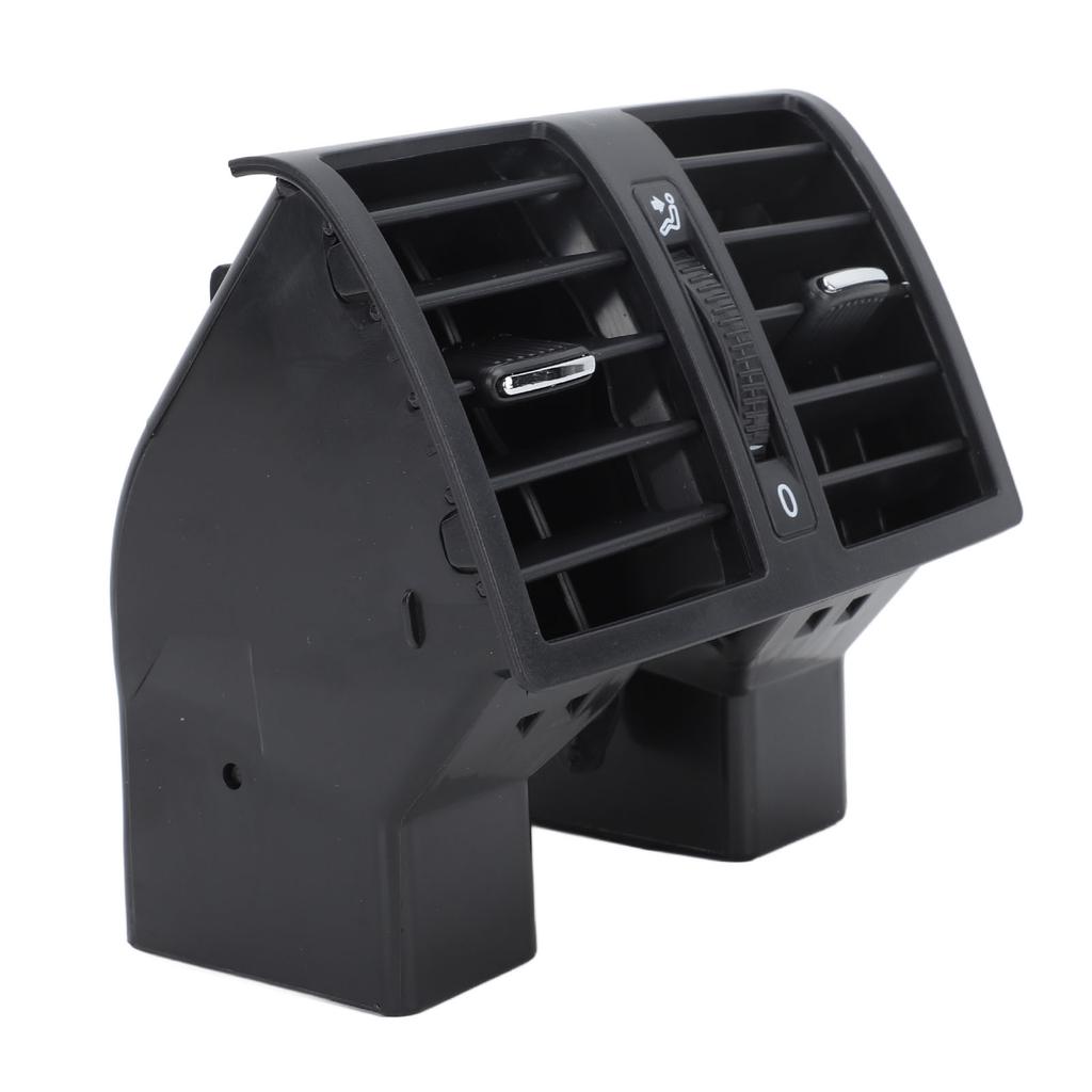Car Rear Center Air Conditioning Outlet Vent Nozzle 1TD819203 Black Rear AC Outlet Vent for Caddy 2004 to 2015