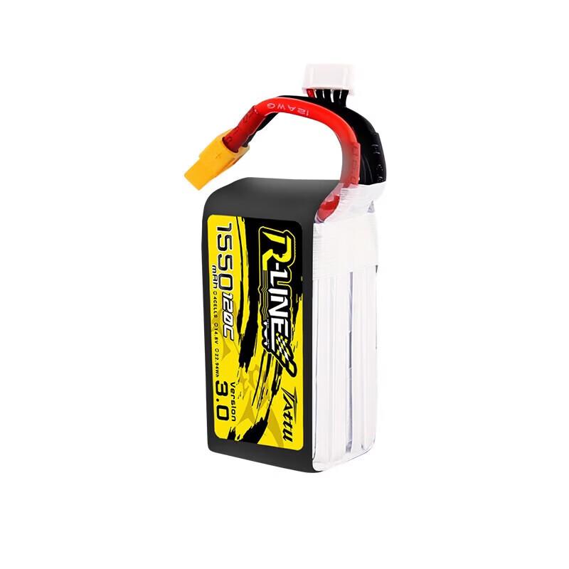 TATTU 150C 6S 22.2V 1550mAh LiPo Battery with XT60 (CN version)