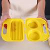 Yousheng Silicone Egg Cooker Mold for Microwave & Oven Non-Stick Omelette Poached Egg Maker BPA-Free Breakfast Sandwich Maker Home Kitchen Tool