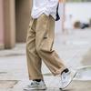 Men Casual Pants Joggers Multiple Pockets Fashion Workwear Retro Long Sports Pants