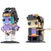 Movie Animation Characters Bizarre Adventure Character Jotaro and Star Platinum Bricks Building Blocks Children's Toys