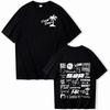 Футболка с полным списком треков Sza Футболка Sza Good Days Sza Merch Sza Fan Gift Повседневные рубашки с коротким рукавом и круглым вырезом
