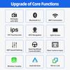9-дюймовый 2 DIN автомобильный стерео радиоприемник Wirless Carplay Android Auto Car Stereo Bluetooth 64G GPS навигация RDS WiFi USB FM DAB+CAM