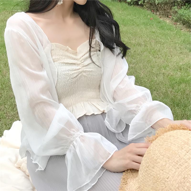 Абрикосовый, белый, черный, женский, с длинным рукавом, с открытым передом, прозрачное болеро, шифоновый кардиган с плечами, накидка для свадебного платья, накидка, накидка