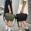 Youth Riding Small Bag Unisex Solid Color Crossbody Bag Men Chest Bag Sports Shoulder Bag