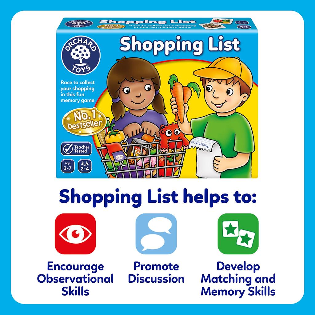 Bornelund Orchard Toys Shopping List (for Ages 3 and Up) OCFL03